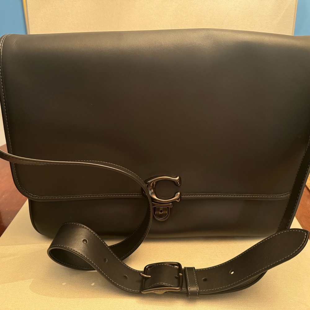 Coach Locking Messenger Bag, NWT